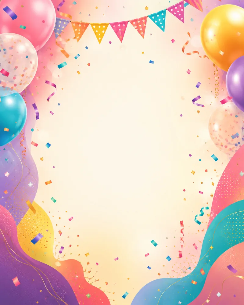 Pratonton templat Confetti Pop