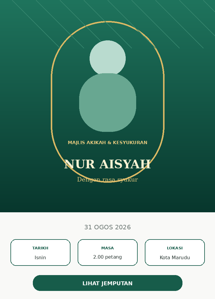 Pratonton templat Nur Sakinah